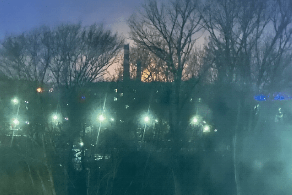 Aftermath of a drone strike on one of Russia’s largest chemical plants, JSC Apatit, in the city of Cherepovets, Vologda region, March 27, 2026. (Source: Exilenova_plus) Aftermath of a drone strike on one of Russia’s largest chemical plants, JSC Apatit, in the city of Cherepovets, Vologda region, March 27, 2026. (Source: Exilenova_plus)