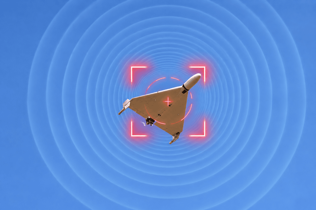 Illustration of a Shahed-type drone being detected by an acoustic surveillance system. (Source: UNITED24 Media) Illustration of a Shahed-type drone being detected by an acoustic surveillance system. (Source: UNITED24 Media)