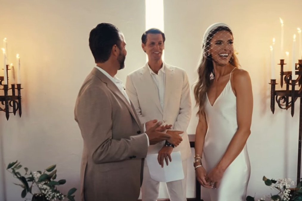 Kremlin-Connected Oligarch May Have Partly Funded Donald Trump Jr. Bahamas Wedding Donald Trump Jr. and Bettina Anderson. (Source: Donald Trump Jr./Instagram)