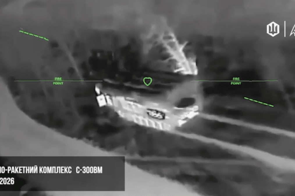 Ukrainian Forces Strike S-300VM Air Defense Launcher and Drone Control Points, General Staff