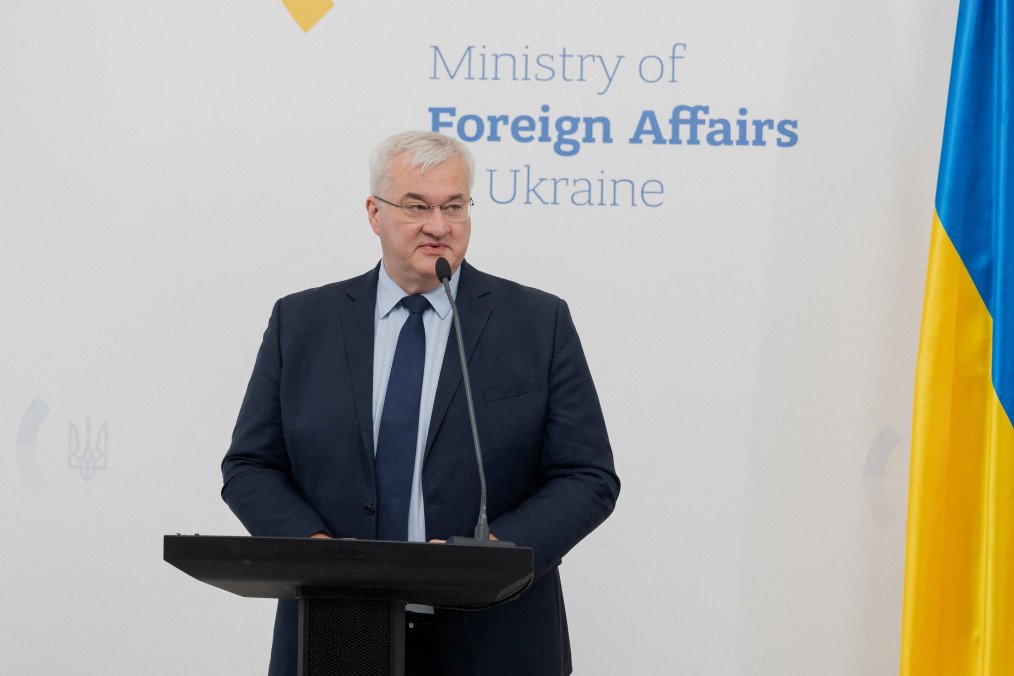 Ukraine's Foreign Minister Andrii Sybiha. (Source: Getty Images)
