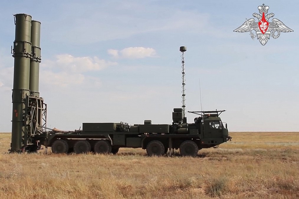 An S-500 Prometey air defense system during testing at the Kapustin Yar proving ground in Russia. (Source: Wikimedia Commons)