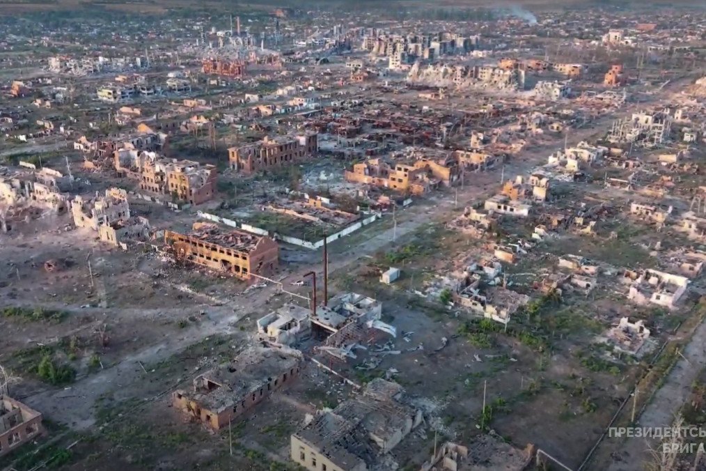 Photos Reveal Vovchansk in Kharkiv Region in Ruins After Fierce Battles