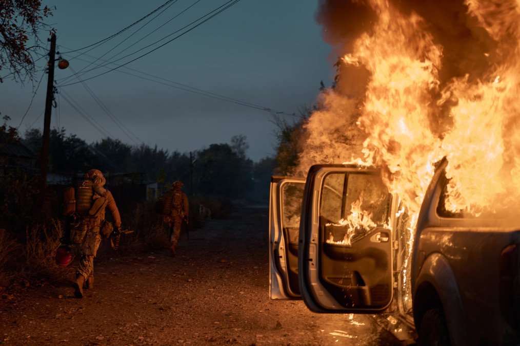 Ukrainian FPV Drones Thwart Russian Attempt to Break Into Myrnohrad