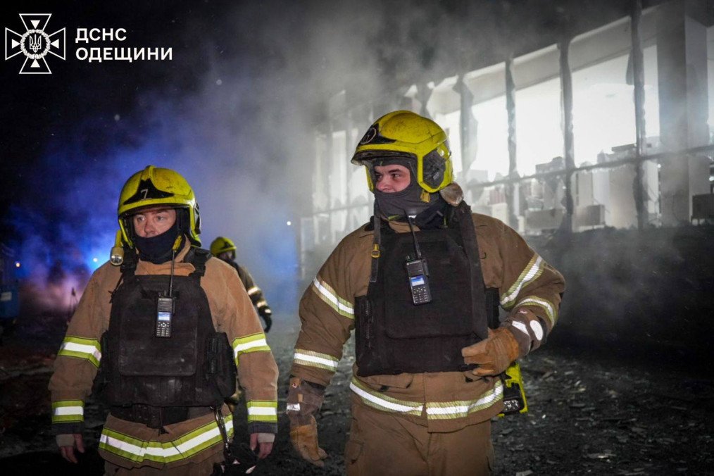 Russian Drone Attack on Odesa Damages Residential Building, Triggers Multiple Fires