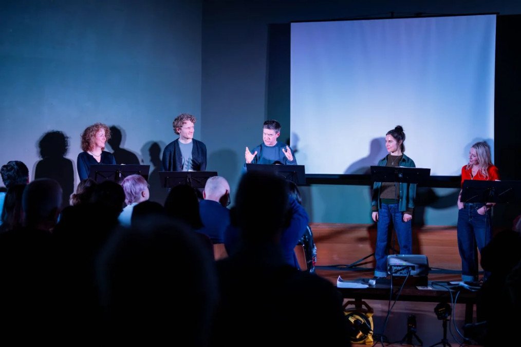 Irish actors read Ukrainian war diaries for the first time in Dublin. (Source: Ksenia Vitsinska)