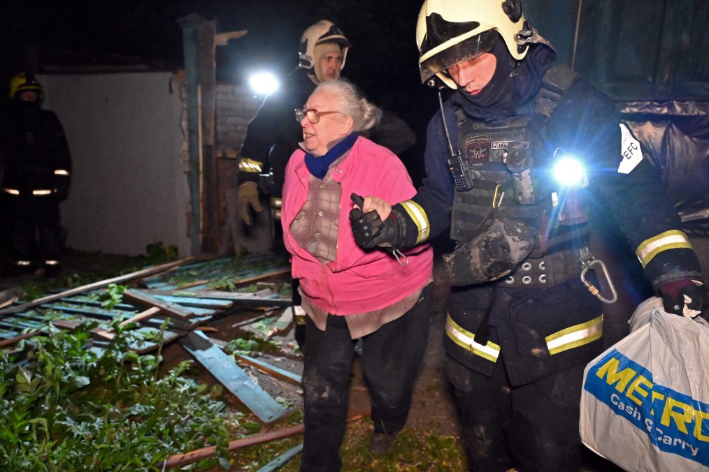 Russia Strikes Kharkiv With Thermobaric Shahed Drones, Injuring Dozens Russia Strikes Kharkiv With Thermobaric Shahed Drones, Injuring Dozens