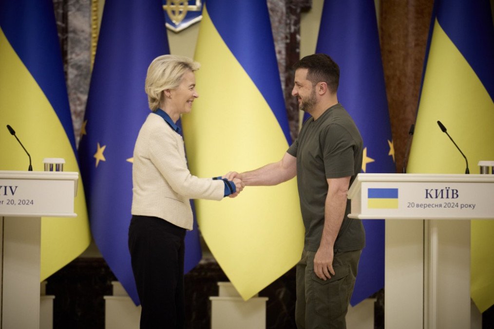 Zelenskyy Outlines Key Points from Meeting with EU President Ursula von der Leyen