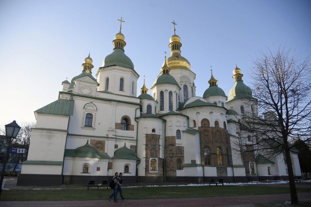 Massive Russian Strike Damages 11th-Century Saint Sophia Cathedral in Kyiv Massive Russian Strike Damages 11th-Century Saint Sophia Cathedral in Kyiv