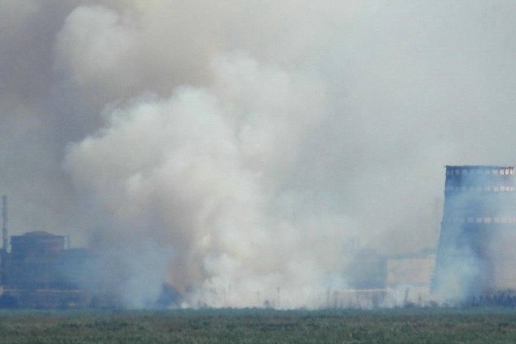 Ukraine Reports Smoke Near Russian-Held Zaporizhzhia Nuclear Facility