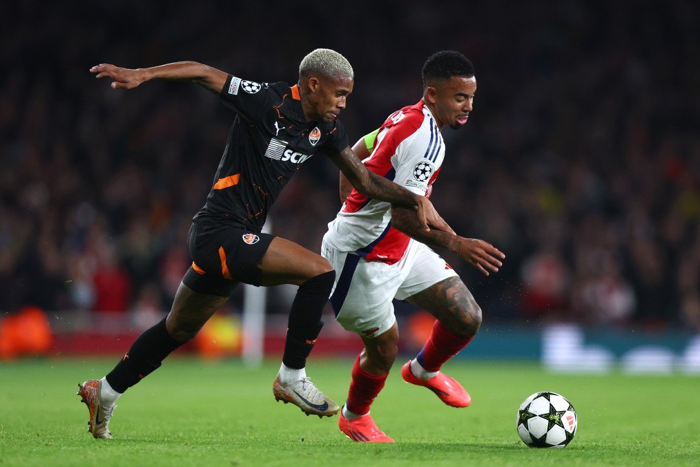 Champions League LIVE: Arsenal vs Shakhtar Donetsk