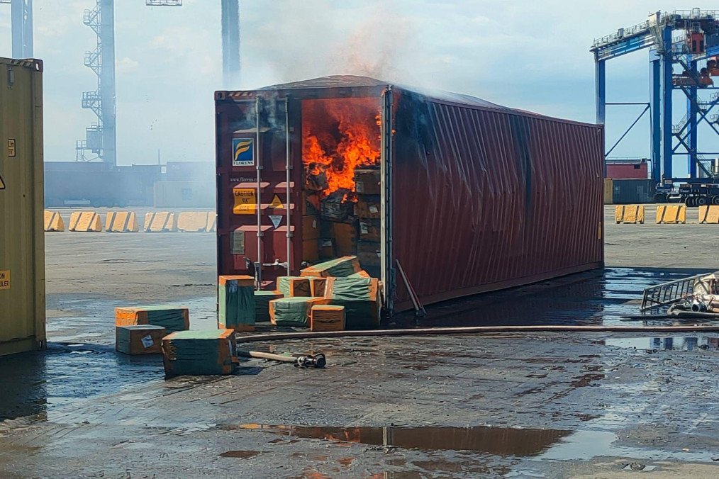 Russian Ballistic Missile Hits Odesa Port, Killing Two and Wounding Seven in Daytime Strike Russian Ballistic Missile Hits Odesa Port, Killing Two and Wounding Seven in Daytime Strike