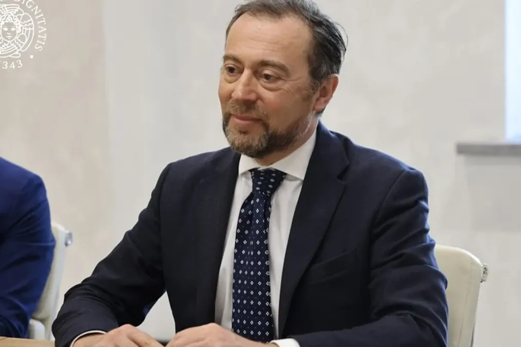 Former Italian Ambassador to Uzbekistan Piergabriele Papadia. (Source: Pisa University in Tashkent / Facebook)