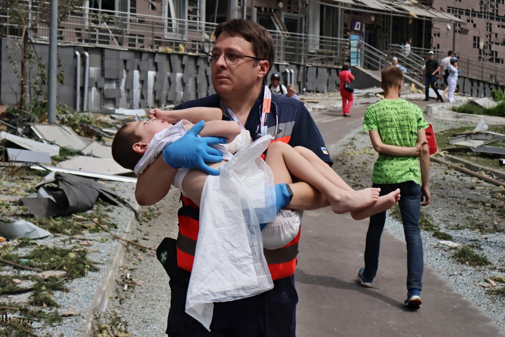 “Horrendous Attack” — West Condemns Russian Strike on Ukrainian Children’s Hospital