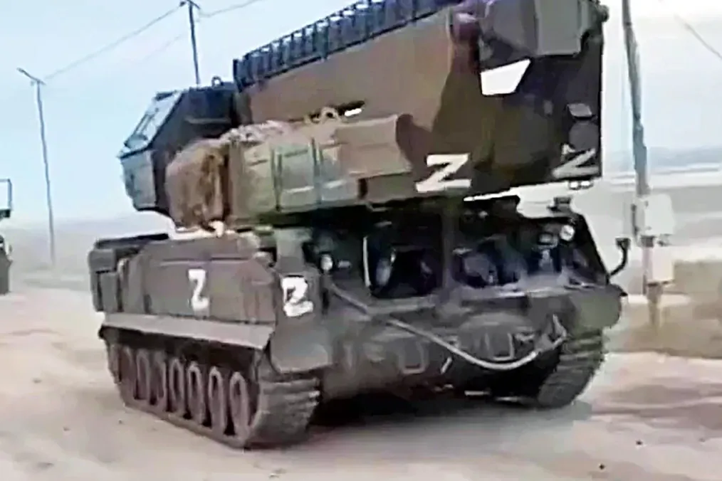 Russian Buk-M3 in Ukraine. (Photo: open source)