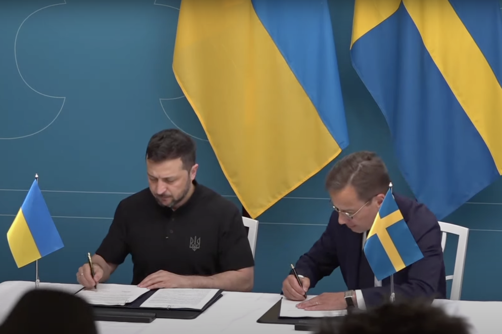 Sweden Becomes the 13th Nation to Sign Security Pact With Ukraine