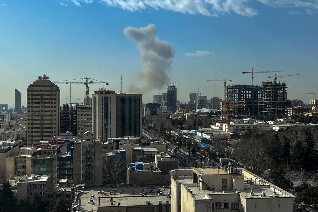 Smoke rises over Tehran following a reported explosion on February 28, 2026, after Israel’s defense ministry announced it had launched a “preemptive strike” on Iran. (Source: Getty Images) Smoke rises over Tehran following a reported explosion on February 28, 2026, after Israel’s defense ministry announced it had launched a “preemptive strike” on Iran. (Source: Getty Images)