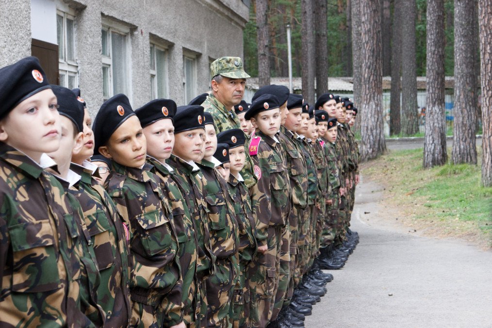 A Russian Military Camp Is Holding Ukrainian Children from Occupied Territories in Novosibirsk, Russia