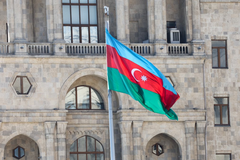 Flag of Azerbaijan. (Source: Getty Images)