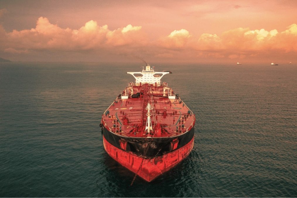 Sanctioned Russian Oil Tanker Goes Up in Flames After Gulf Collision