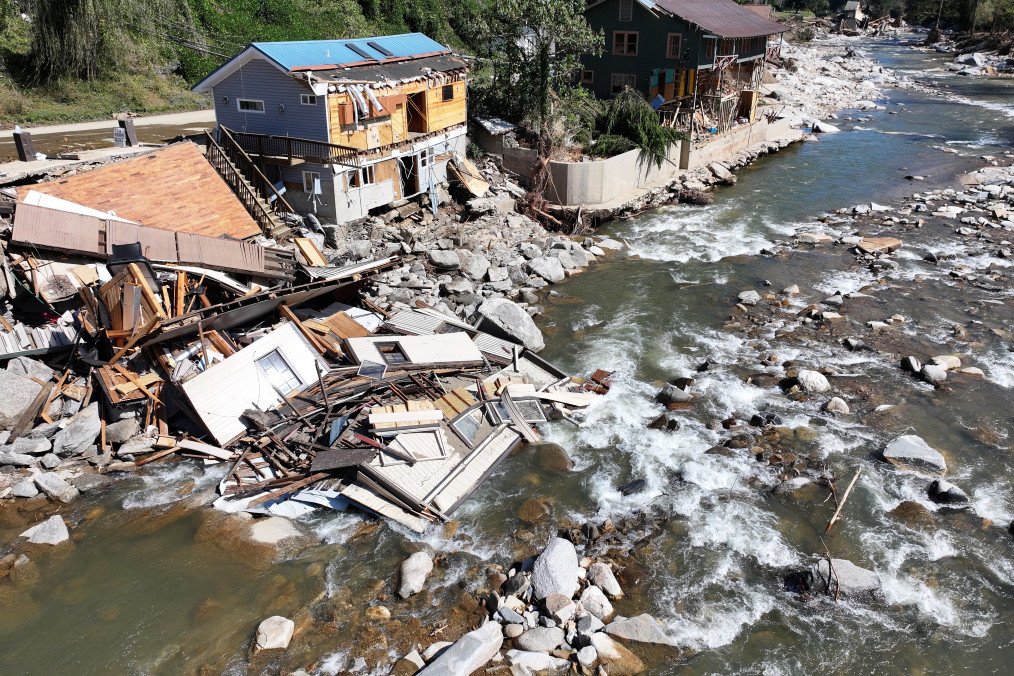 Ukrainian Refugees Among Victims of Hurricane Helene’s Destruction in North Carolina