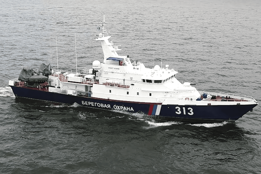 A Russian FSB Border Service Project 10410 Svetlyak-class patrol ship. (Photo: open source)