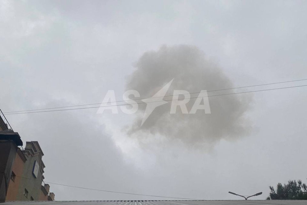 Explosion Scar Visible in Kaspiysk, December 1, 2025. (Source: ASTRA) Explosion Scar Visible in Kaspiysk, December 1, 2025. (Source: ASTRA)