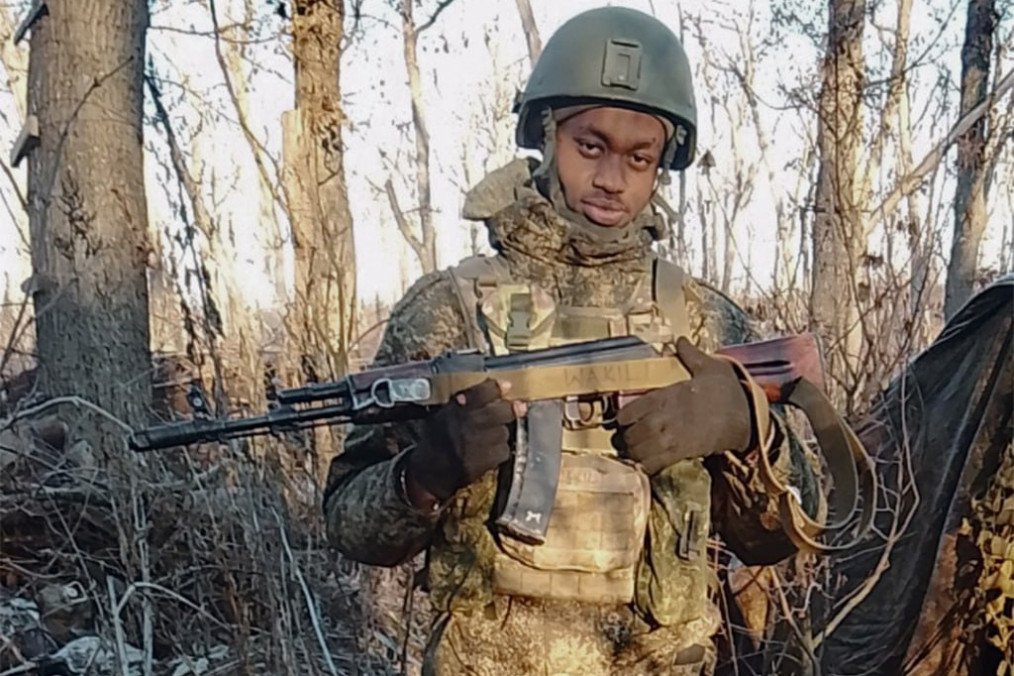 Eric Mwangi Nyambura, born 2003, that got killed by fighting for Russia in Ukraine. (Source: HUR)