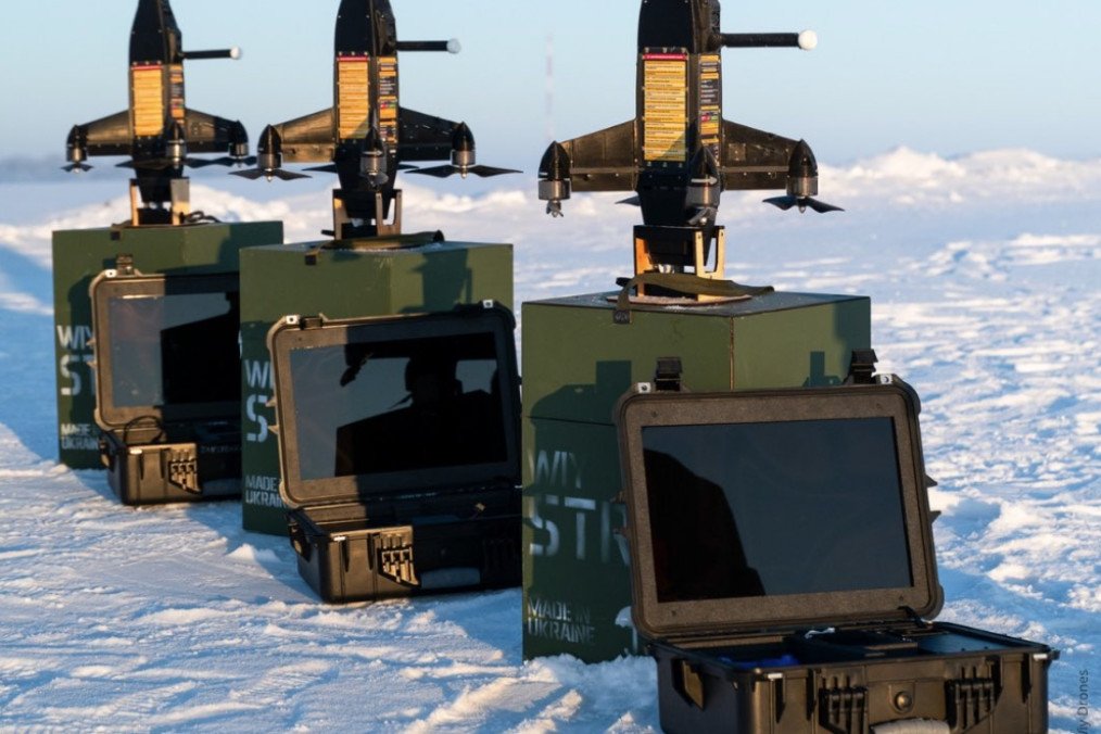 Ukrainian STRILA interceptor drone developed by WIY Drones. (Source: WIY Drones)