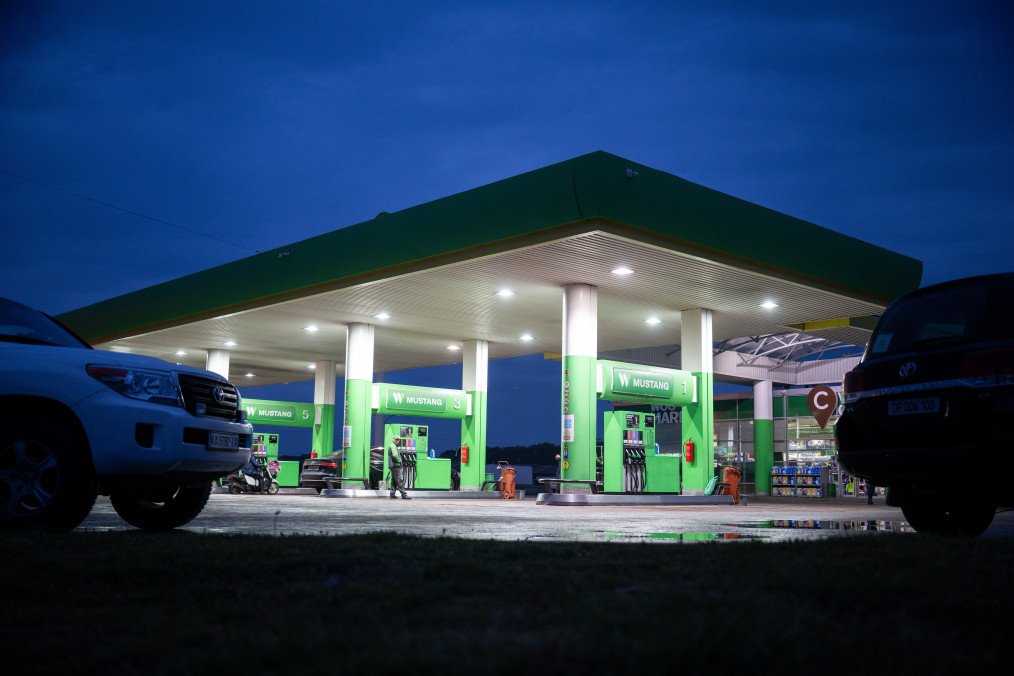 A gas station of the company WOG (West Oil Group) on October 20, 2023, Ukraine, Uman. (Source: Getty Images)