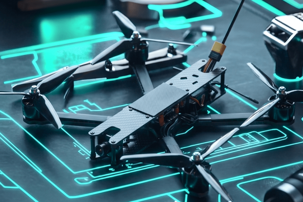 An FPV drone. Illustrative photo. (Source: Brave1) An FPV drone. Illustrative photo. (Source: Brave1)
