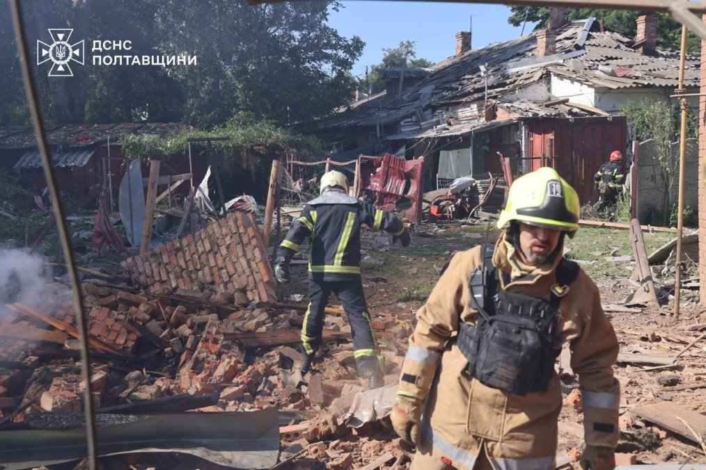 Russia Launches Deadly Drone Strike on Poltava, Leaving Two Dead and 11 Injured Russia Launches Deadly Drone Strike on Poltava, Leaving Two Dead and 11 Injured