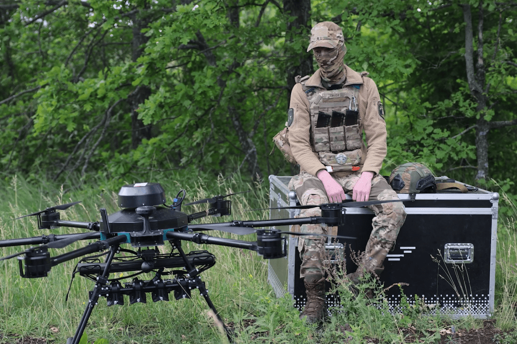How Ukrainian Vampire Bomber Drones Withstand Fire and Jammer Attacks in Vovchansk