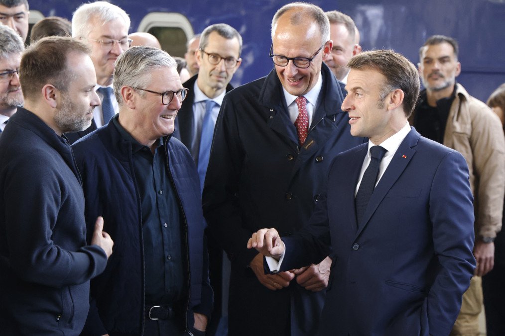 Macron, Merz, Starmer, and Tusk Arrive in Kyiv in Unprecedented Allied Visit Macron, Merz, Starmer, and Tusk Arrive in Kyiv in Unprecedented Allied Visit