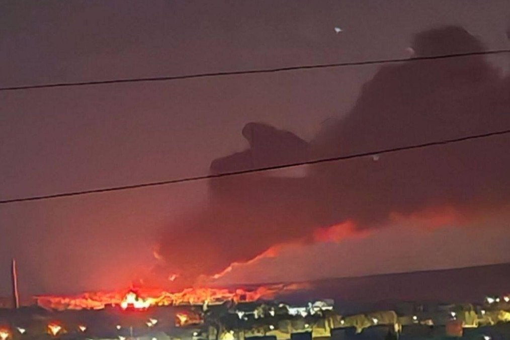 Ukrainian Strike Sets Luhansk Fuel Depot Ablaze, Disrupts Russian Military Logistics