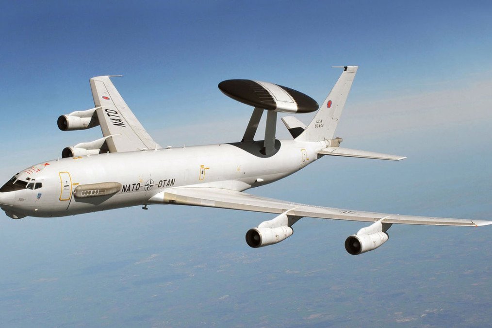 NATO E-3A AWACS aircraft during a surveillance mission. (Photo: NATO)