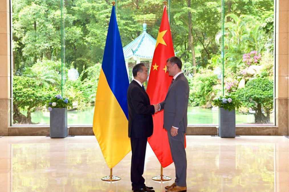 Ukraine's Kuleba Holds Three-Hour Talks with China's Wang Yi on Path to Peace