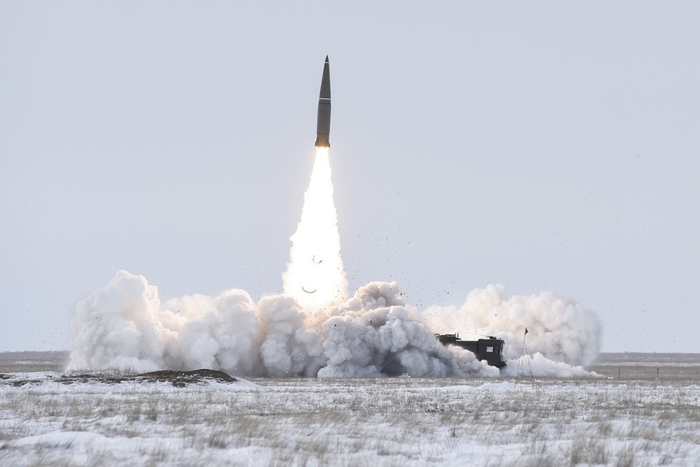 Illustrative image. Launch of the Iskander-M in the Kapustin Yar proving ground.