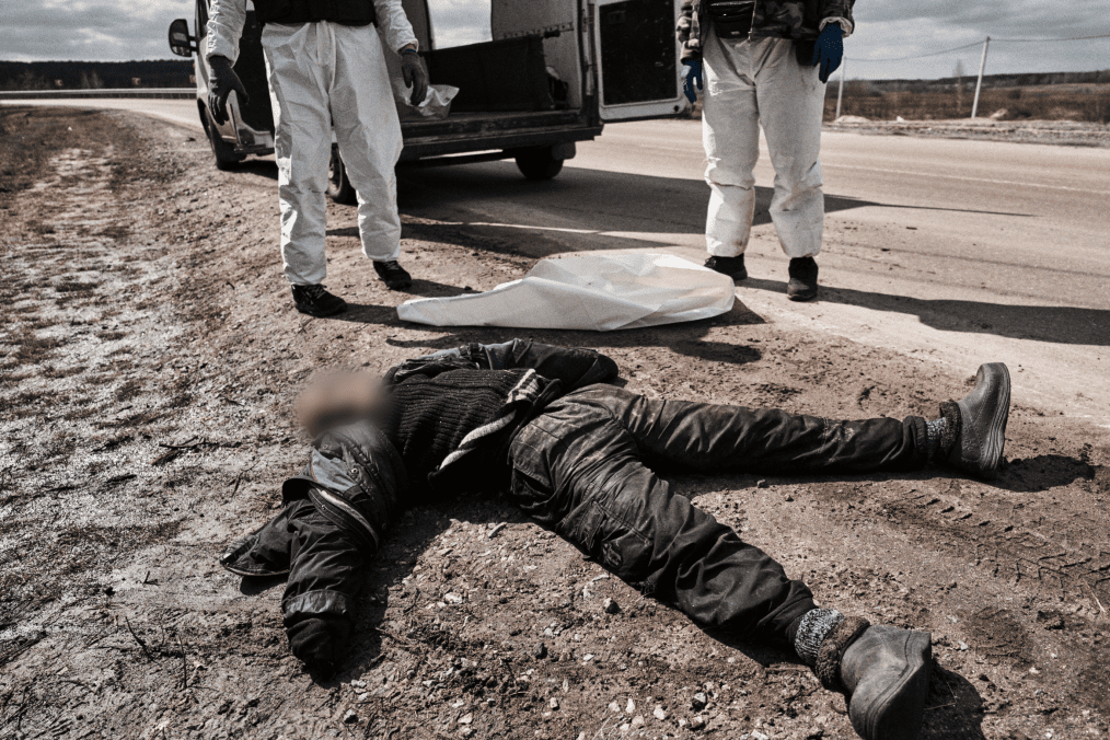 Bucha Through the Eyes of One of the First to See Russia’s War Crimes