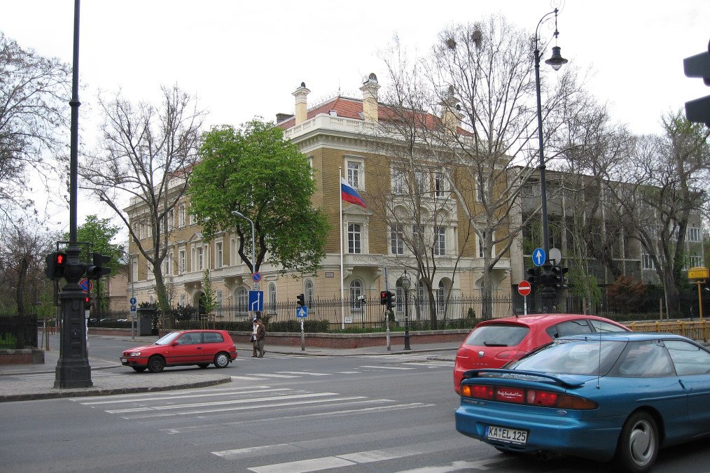 Russian Embassy in Budapest, Hungary. (Source: Wikimedia) Russian Embassy in Budapest, Hungary. (Source: Wikimedia)