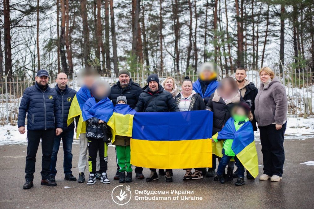 Ukraine Returns 8 Children From Territories Temporarily Occupied by Russia