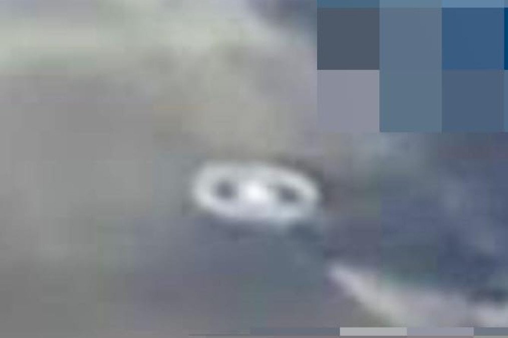 Un tipo de dron previamente desconocido con un ala en forma de anillo sobre Ucrania, octubre de 2025. (Fuente: Serhii Flash)