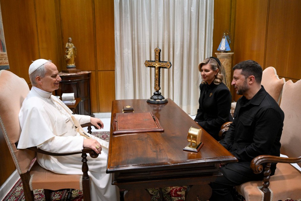 Pope Leo XIV Grants First Foreign Leader Audience to President Zelenskyy Pope Leo XIV Grants First Foreign Leader Audience to President Zelenskyy