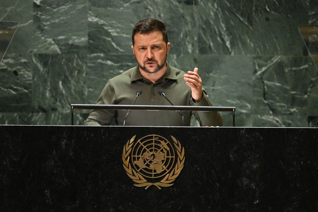 Zelenskyy at UN: Ukraine Is Resisting Russia's Brutal Colonial Aggression