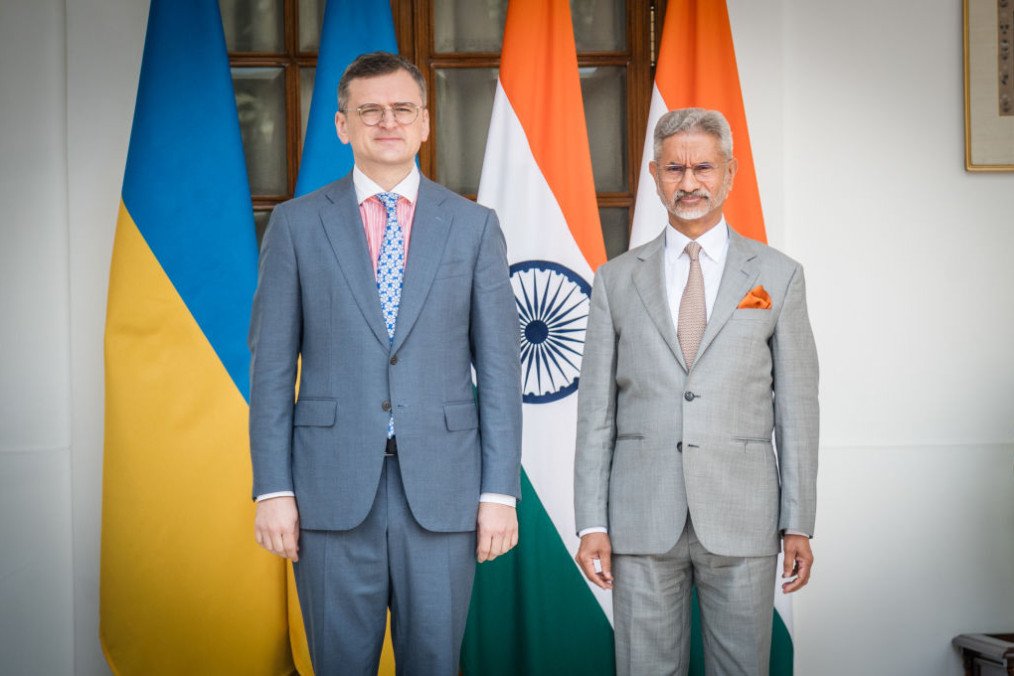 Ukraine and India Foreign Ministers Hold Talks on Further Bilateral Relations