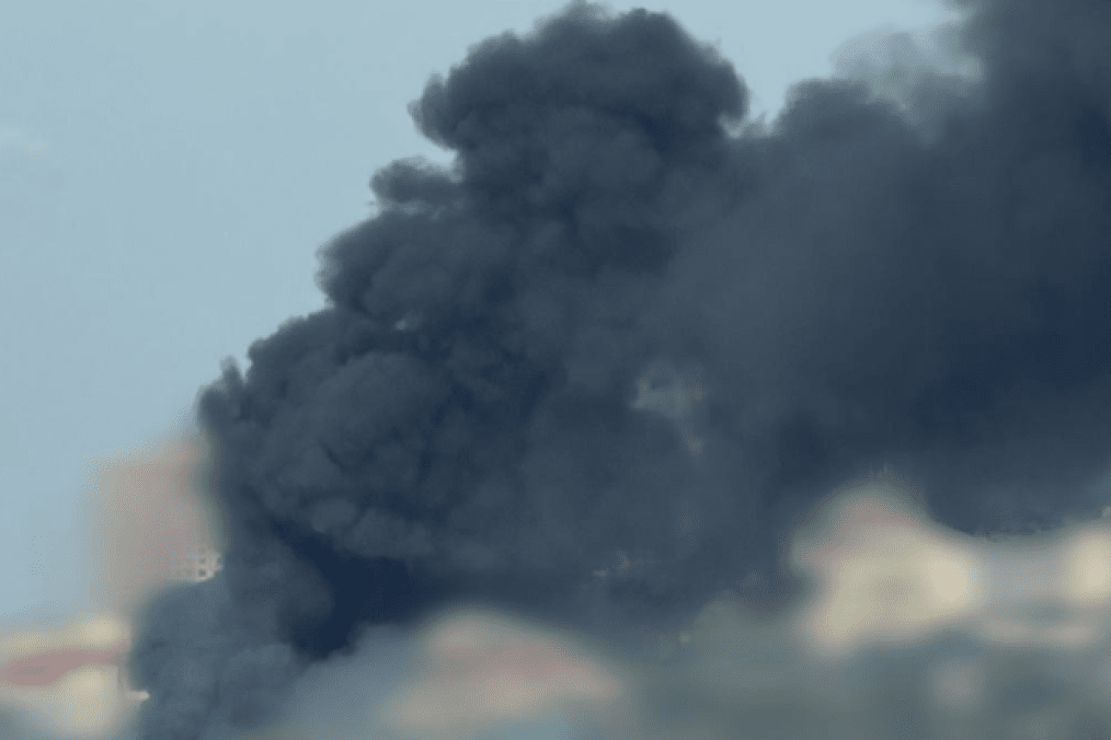 A plume of smoke rises near Igor Sikorsky Kyiv International Airport (Zhuliany) following a reported Russian drone strike on September 4, 2026. A plume of smoke rises near Igor Sikorsky Kyiv International Airport (Zhuliany) following a reported Russian drone strike on September 4, 2026.