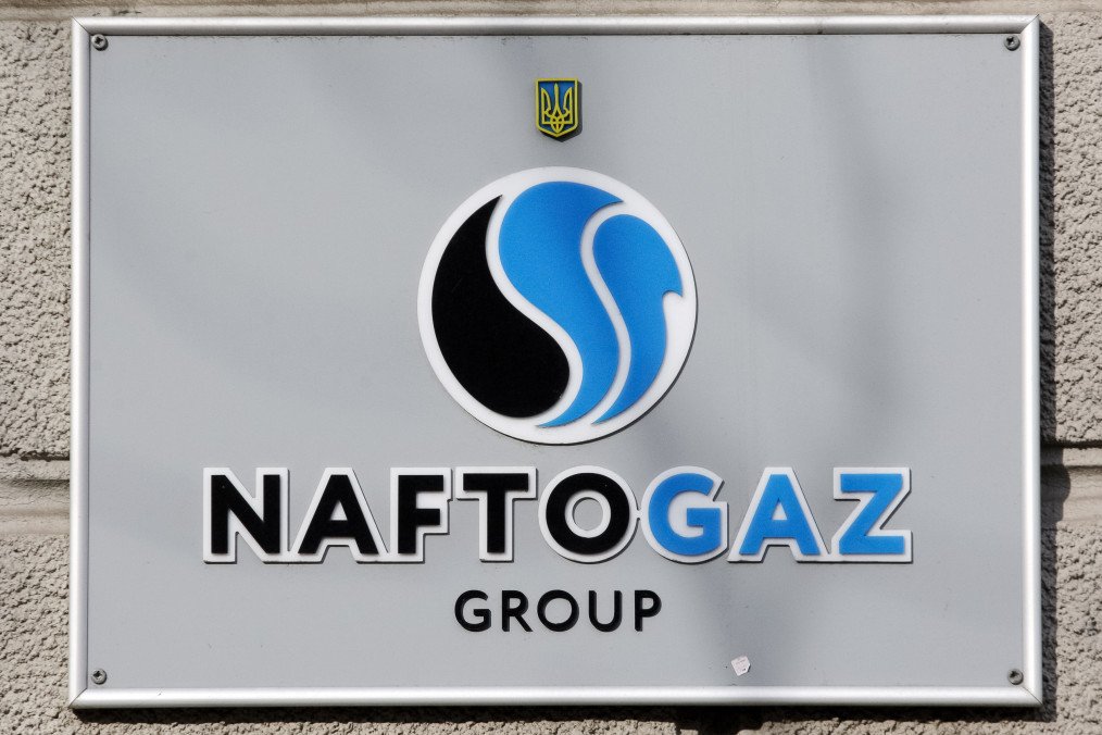Naftogaz logo of the national oil and gas company Naftogaz of Ukraine is seen at the entrance to the company's office in Kyiv, Ukraine. (Source: Getty Images) Naftogaz logo of the national oil and gas company Naftogaz of Ukraine is seen at the entrance to the company's office in Kyiv, Ukraine. (Source: Getty Images)