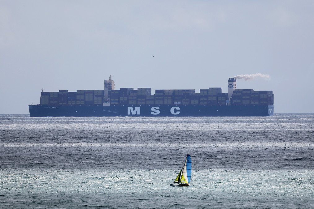A container ship from the company MSC sails near the Port of Barcelona, Spain, on April 29, 2026. Illustrative photp. (Source: Getty Images) A container ship from the company MSC sails near the Port of Barcelona, Spain, on April 29, 2026. Illustrative photp. (Source: Getty Images)
