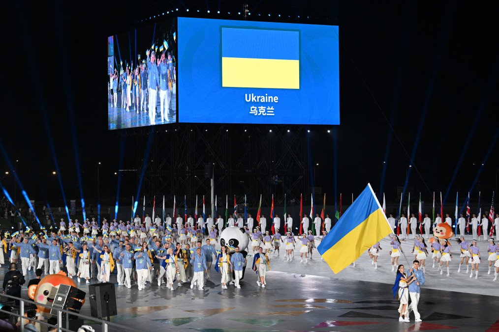 Ukrainian Athletes Briefly Blocked at World Games Ceremony Over National Colors Dispute