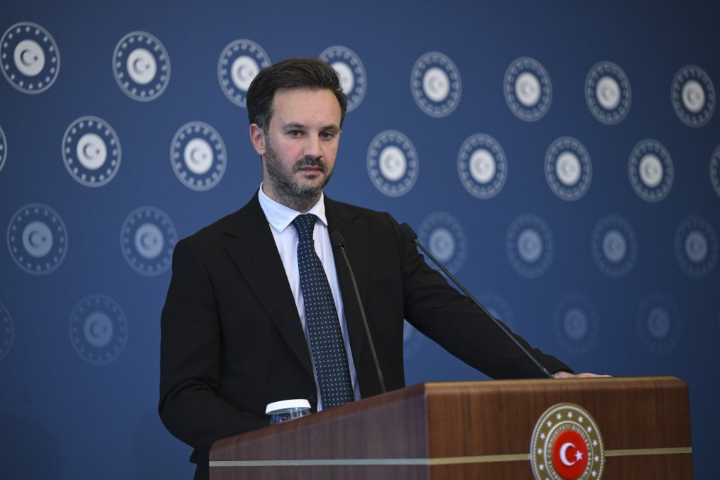 Ukrainian Foreign Ministry Spokesperson George Tykhyi. (Source: Getty Images)